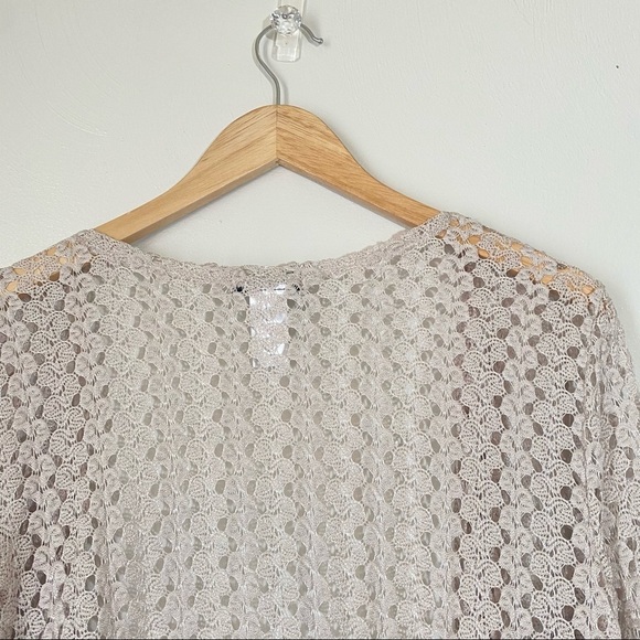 Onyx Tan Laced Jacket w/Black Trim . Sz XL. - Picture 10 of 10